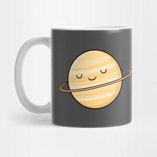 Happy Planet Saturn Mug